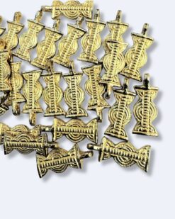 Fish Bone Brass Charms