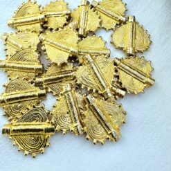 Heart Shape Brass Charms